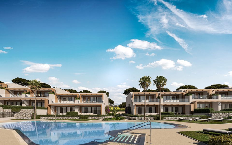 Maison mitoyenne sur golf à Mijas