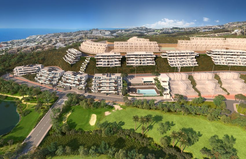 Complexe résidentiel sur golf à Mijas