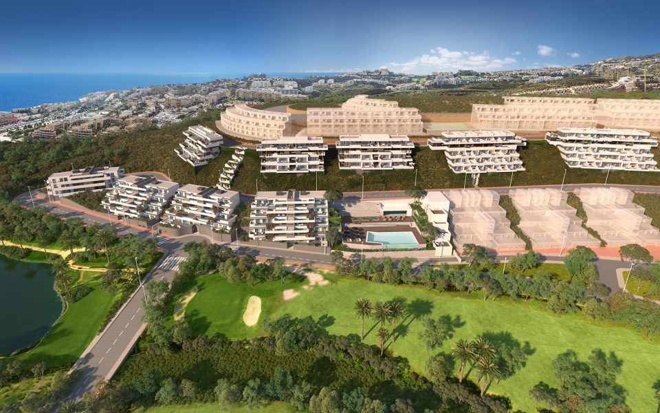 Complexe résidentiel sur golf à Mijas