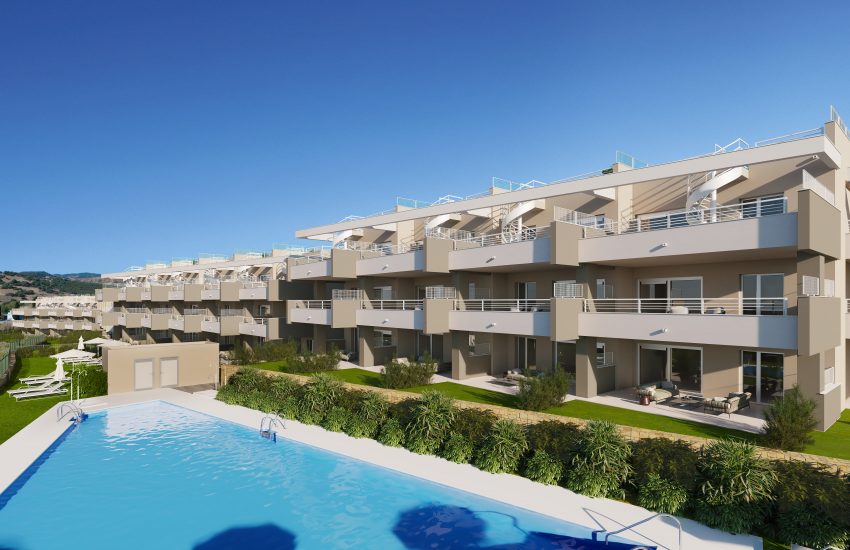 Développement en front de golf à Estepona