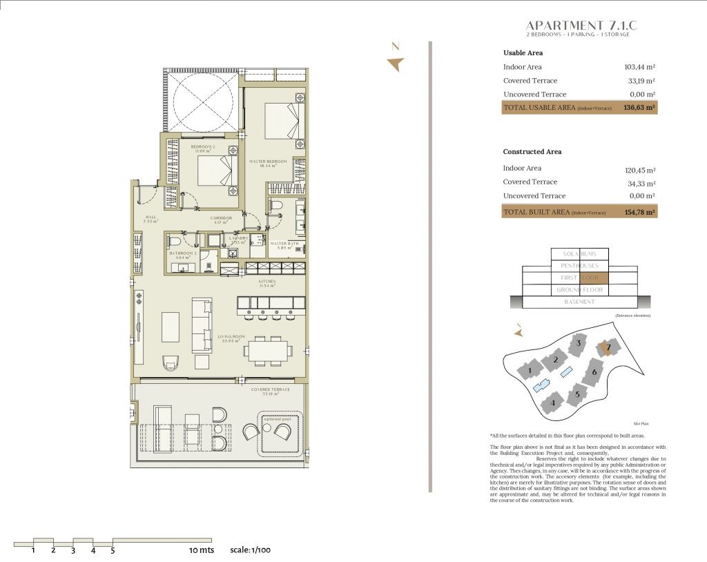 Appartements sur les hauteurs d'Estepona floorplan