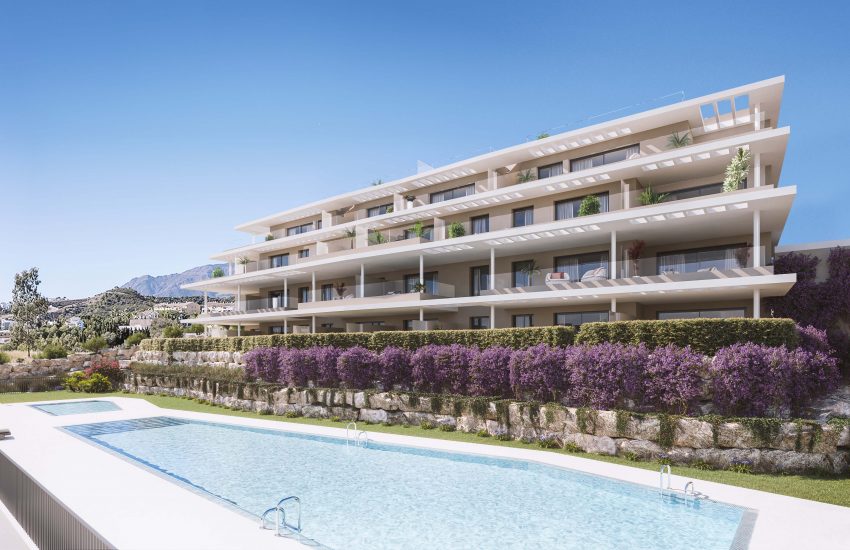 Appartements en bordure de golf à Estepona
