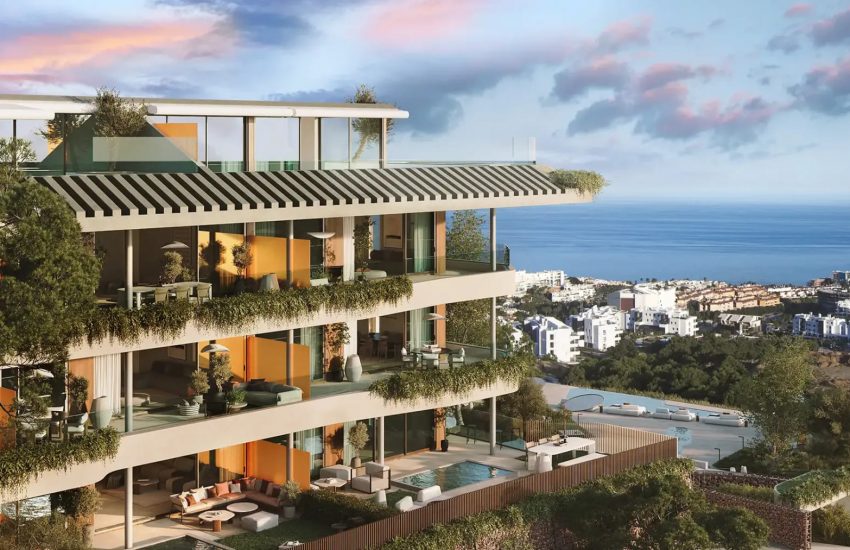 Complexe privé d'appartements à Fuengirola