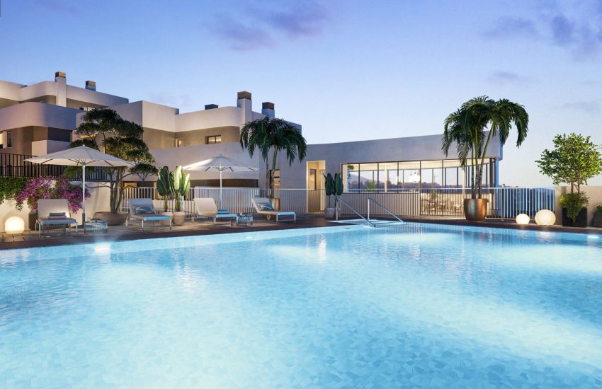 Complexe résidentiel sur les hauteurs de Marbella Est