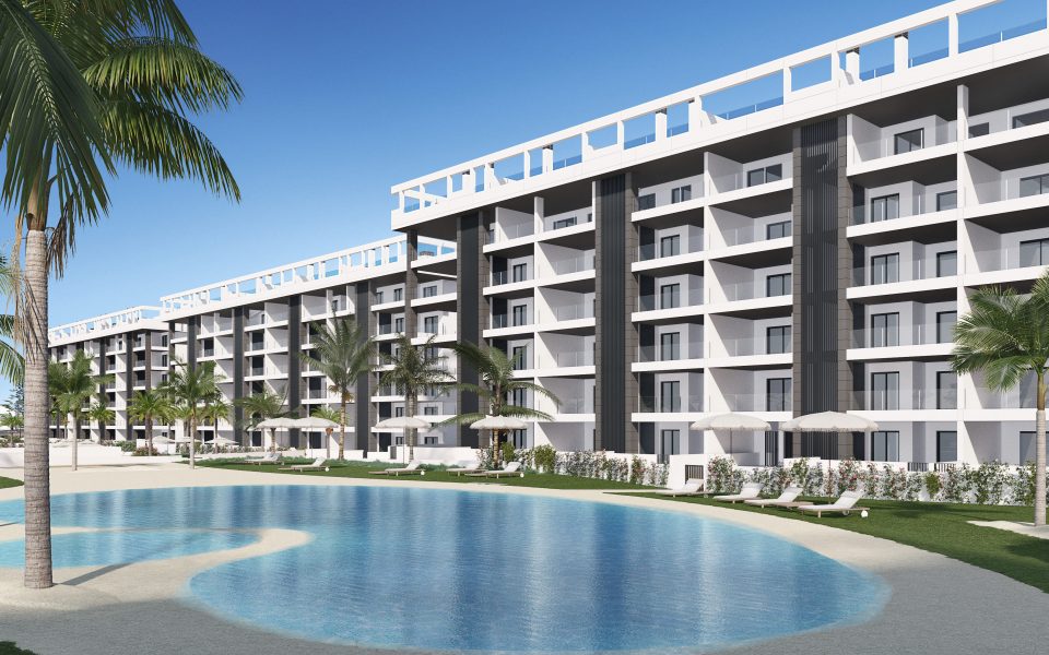 Vue d'ensemble Appartements clé en main à Torrevieja