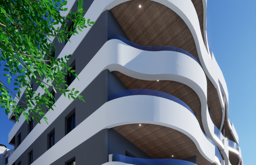 Vue d'ensemble Appartements en bord de plage à Torrevieja