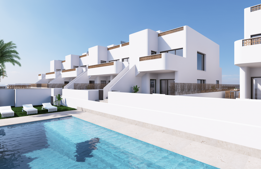 Vue d'ensemble Complexe familial à Dolores Costa Blanca