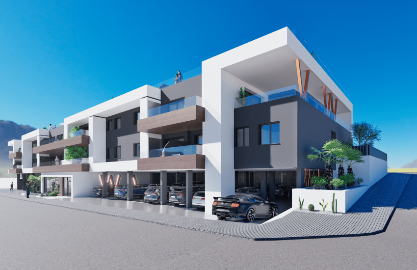 Vue d'ensemble 30 appartements de standing à Benijófar