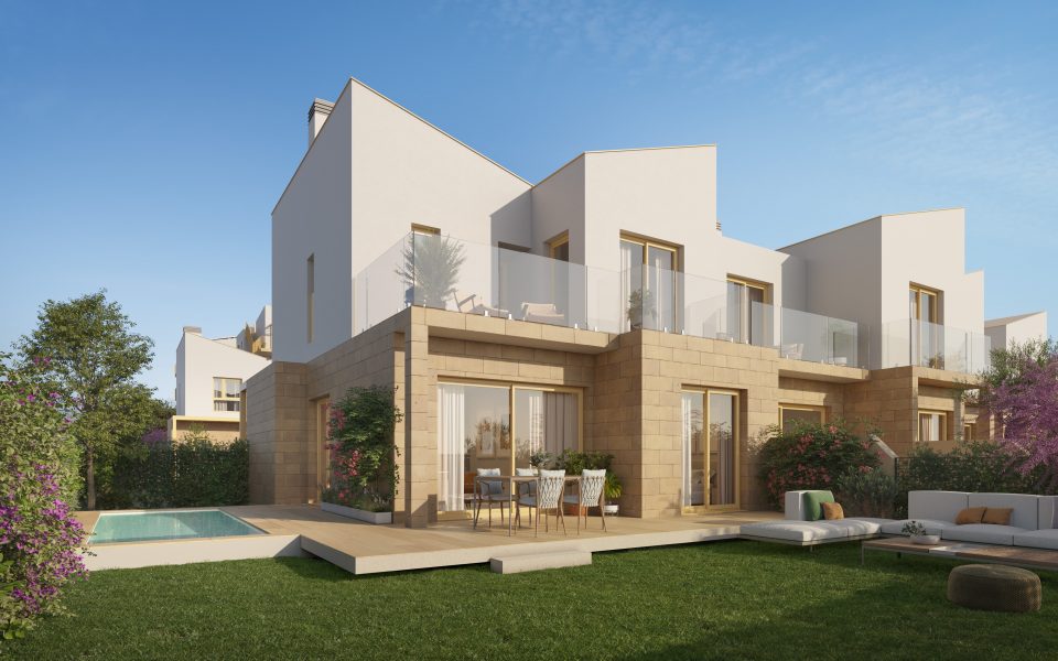 Vue d'ensemble Luxueuses maisons écologiques à Denia