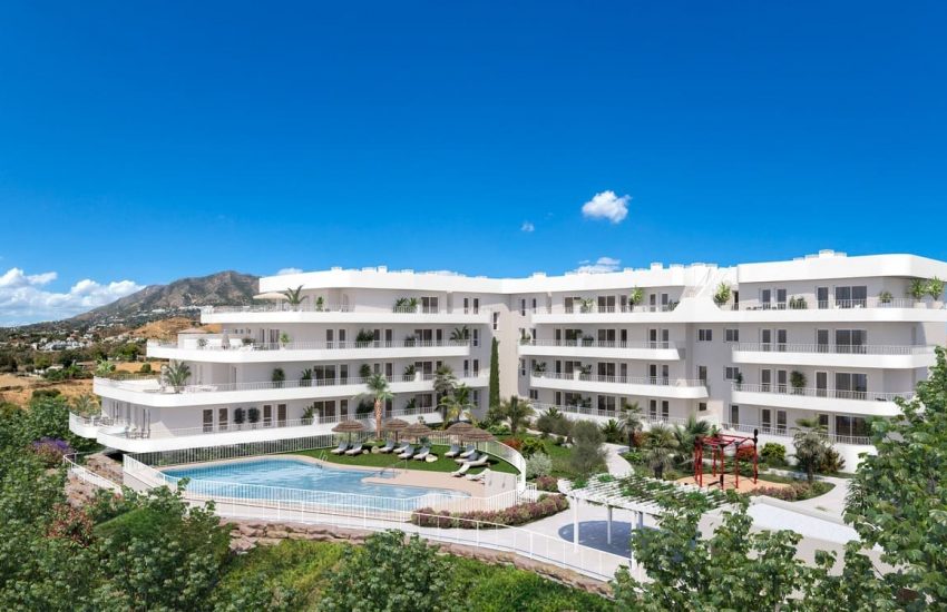Vue d'ensemble Nouvel ensemble résidentiel à Fuengirola