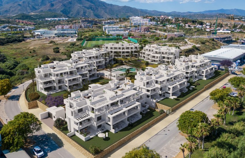 Vue d'ensemble Résidence face à la mer à Estepona