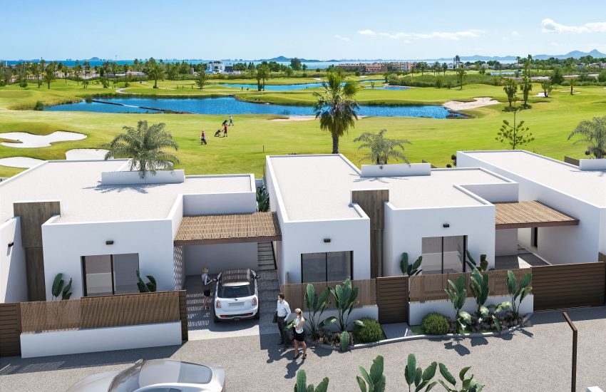 Vue d'ensemble Villas en bordure de golf à Los Alcázares