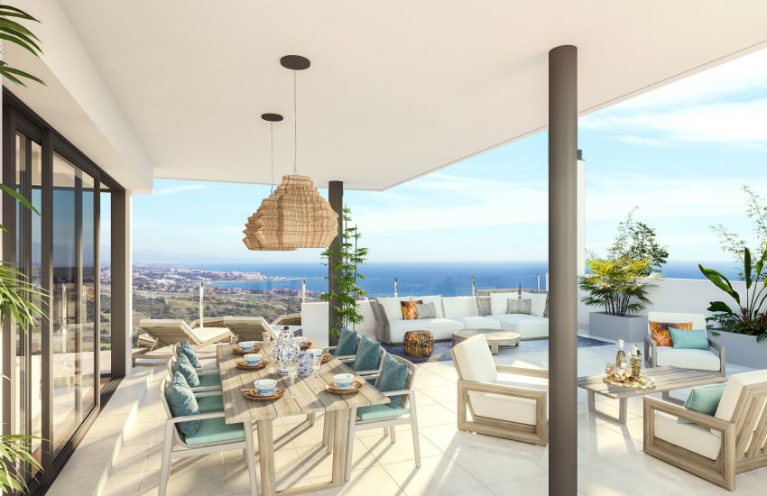 Vue d'ensemble Appartements sur les hauteurs de Casares Costa