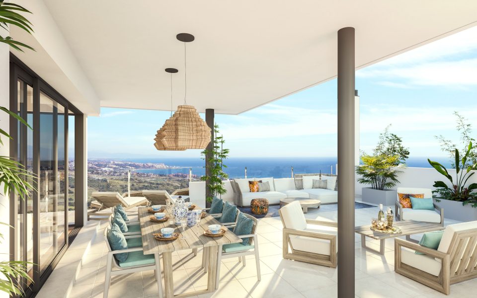 Vue d'ensemble Appartements sur les hauteurs de Casares Costa