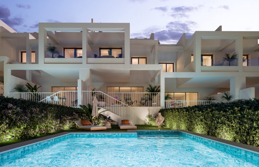 Vue d'ensemble Charmantes maisons contemporaines à Manilva