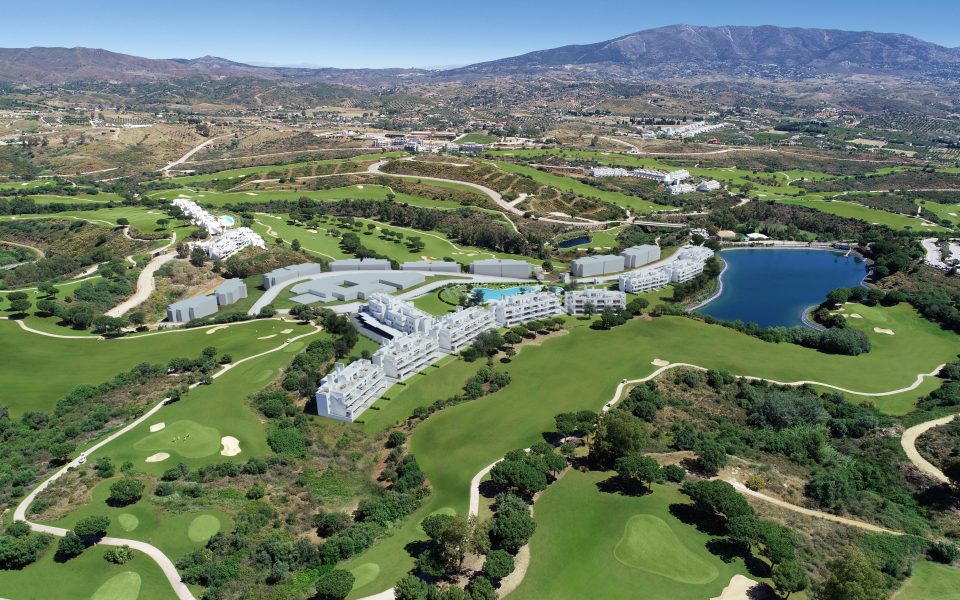 Vue d'ensemble Complexe résidentiel de standing à la Cala de Mijas