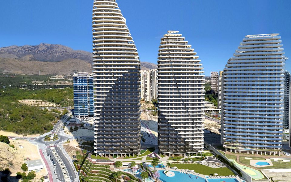 Vue d'ensemble Exceptionnelle résidence face à la mer à Benidorm