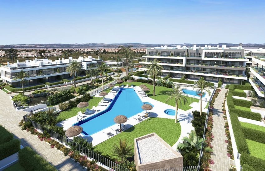 Vue d'ensemble Luxueuse résidence au bord de la Lagune Rose