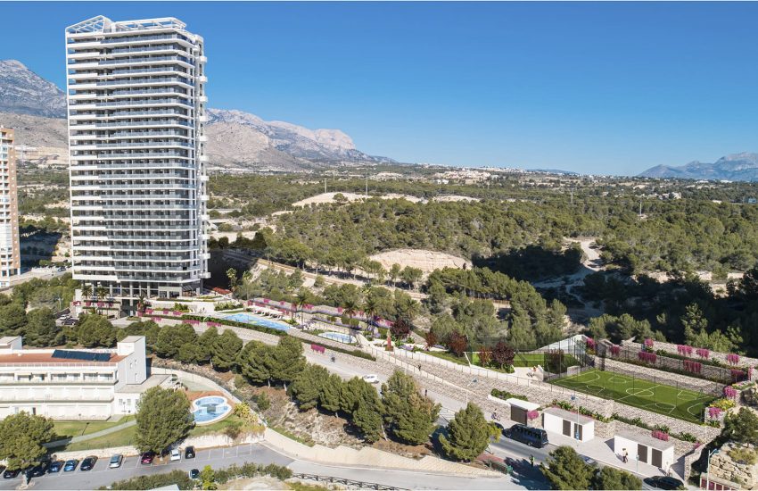 Vue d'ensemble Résidence de première classe à Benidorm