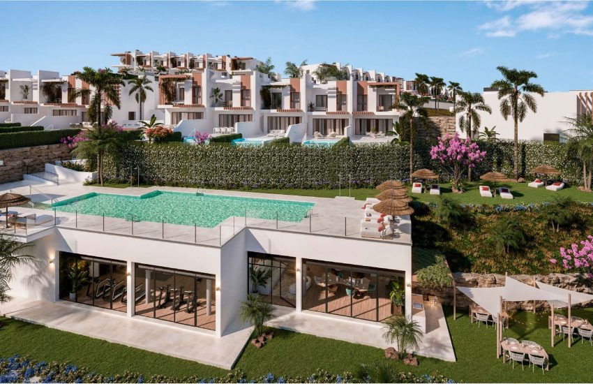 Vue d'ensemble Villas de luxe sur le golf de Mijas