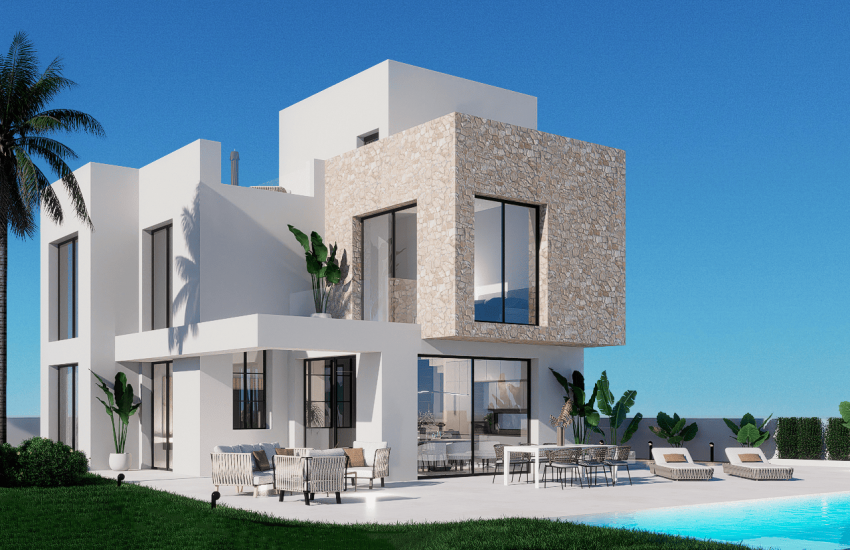 Vue d'ensemble Villas de luxe sur les hauteurs de Finestrat