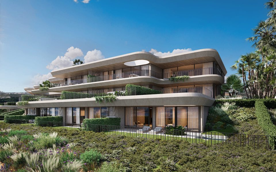 Vue d'ensemble Luxueuse résidence verte à Casares Costa
