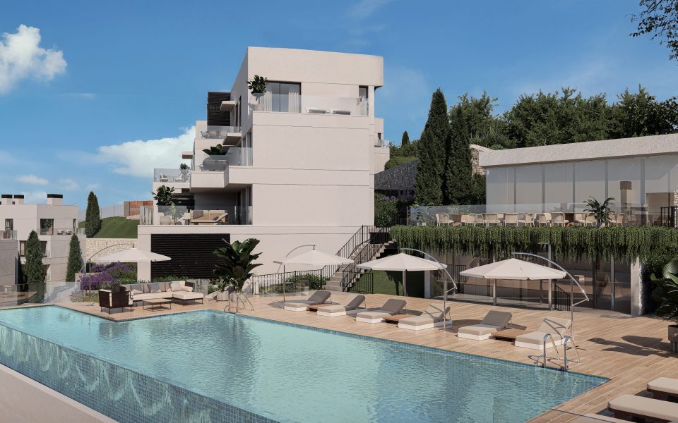 Vue d'ensemble Somptueuse résidence de golf à Mijas